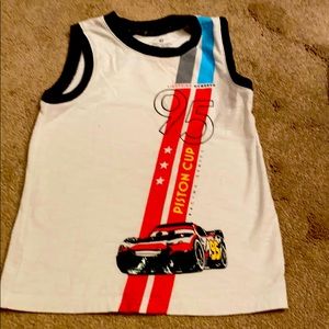Disney Lightning McQueen shirt 4t